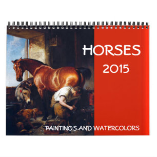 HORSES FIJN KARTschilderijen en tekeningen COLLECT Kalender