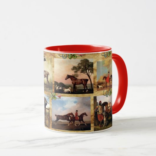 HORSES FINE ART PAINTINGS PARCHMENT, HOEFIJZERS MOK (Voorkant rechts)