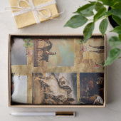 HORSES FINE ART PAINTINGS PARCHMENT, HOEFIJZERS TISSUEPAPIER (Geschenk)