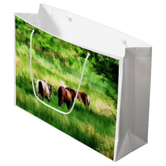 HORSES GROOT CADEAUZAKJE (Voorkant Gekanteld)