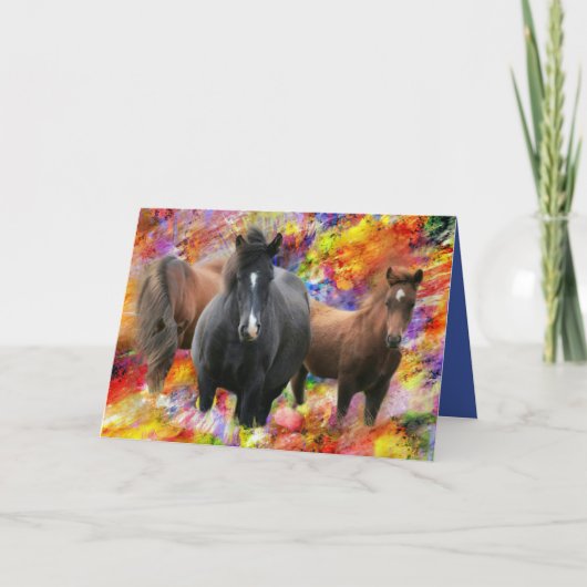Horses Kaart (Voorkant)