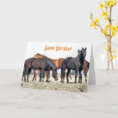 HORSES KAART (Gele Bloem)