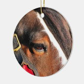 HORSES KERAMISCH ORNAMENT (Links)