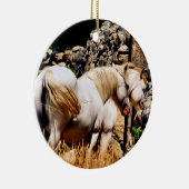 HORSES KERAMISCH ORNAMENT (Rechts)