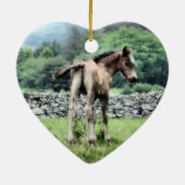 HORSES KERAMISCH ORNAMENT (Achterkant)