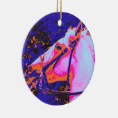 HORSES KERAMISCH ORNAMENT (Rechts)