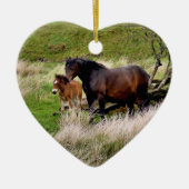 HORSES KERAMISCH ORNAMENT (Voorkant)