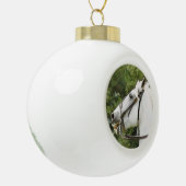 HORSES KERAMISCHE BAL ORNAMENT (Links)