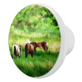 HORSES KERAMISCHE KNOP (Rechts)