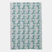Horses Kitchen Towel Theedoek (Verticaal)