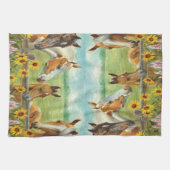 Horses Kitchen Towel Theedoek (Horizontaal)