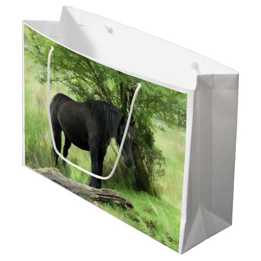 HORSES LARGE CADEAUTASJE (Voorkant Gekanteld)