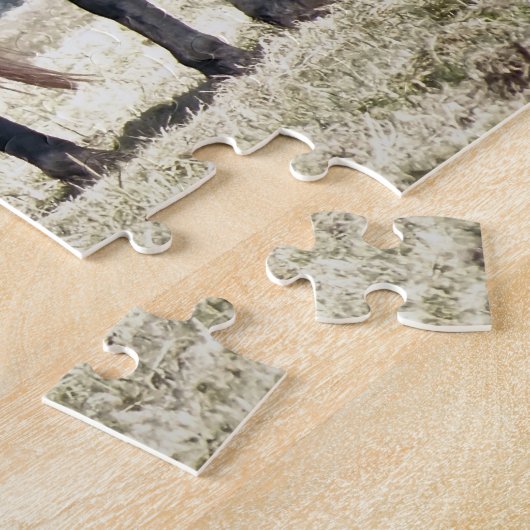 HORSES LEGPUZZEL (Zijkant)