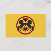 HORSES LOVE DANCE Visitekaartjes (Achterkant)