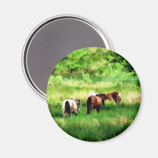 HORSES MAGNEET (Voorkant / Achterkant)