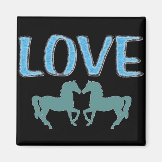 Horses Magneet (Voorkant)