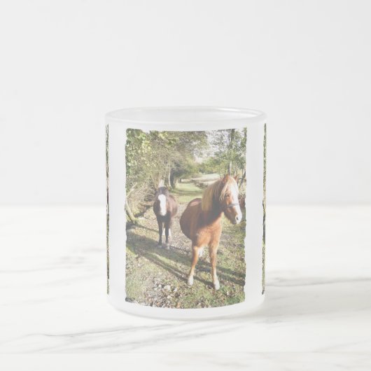 HORSES MATGLAS KOFFIEMOK (Center)