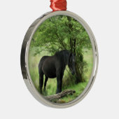 HORSES METALEN ORNAMENT (Rechts)