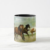 Horses Mok, Equestrian-thema koffiekopje Mok (Midden)