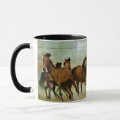 Horses Mok, Equestrian-thema koffiekopje Mok (Links)