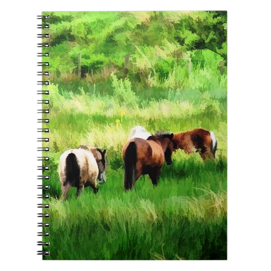 HORSES NOTITIEBOEK (Voorkant)