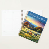 Horses on Farm Wildflower Meadow Planner (Display)