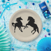 Horses Papieren Bordje (Feest)