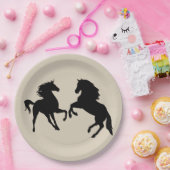 Horses Papieren Bordje (Feest)