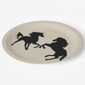 Horses Papieren Bordje (Gekanteld)