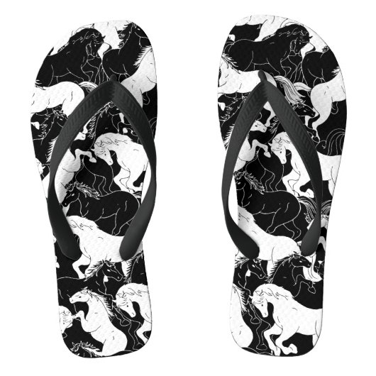 HORSES PASSIE TEENSLIPPERS (Voetbed)