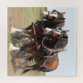 Horses Plowing Legpuzzel (Horizontaal)