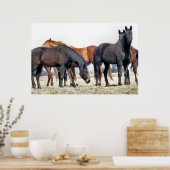 HORSES POSTER (Keuken)