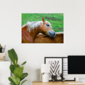 Horses Poster (Thuiskantoor)