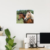 Horses Poster (Thuiskantoor)