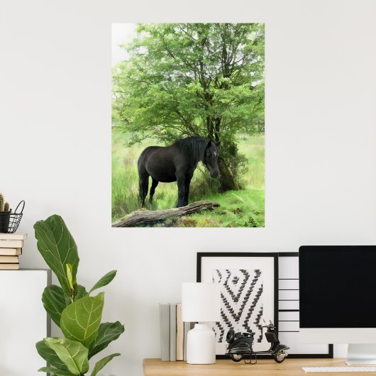 HORSES POSTER (Thuiskantoor)