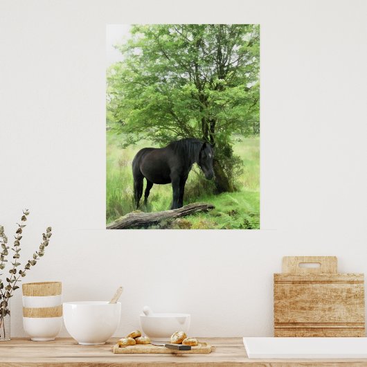 HORSES POSTER (Keuken)