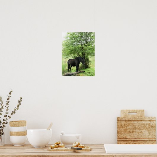 HORSES POSTER (Keuken)