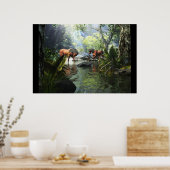 Horses Poster (Keuken)