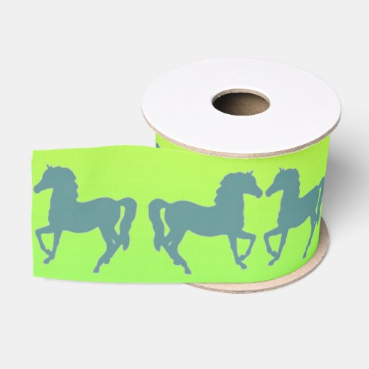 Horses Ribbon Grosgrain Lint (Spoel)