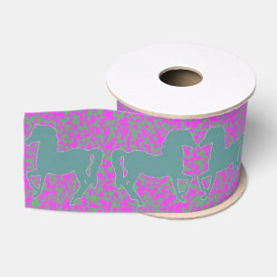 Horses Ribbon Grosgrain Lint