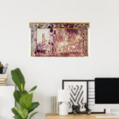 Horses Rider - Hades Persephone - Hellenistic Poster (Thuiskantoor)