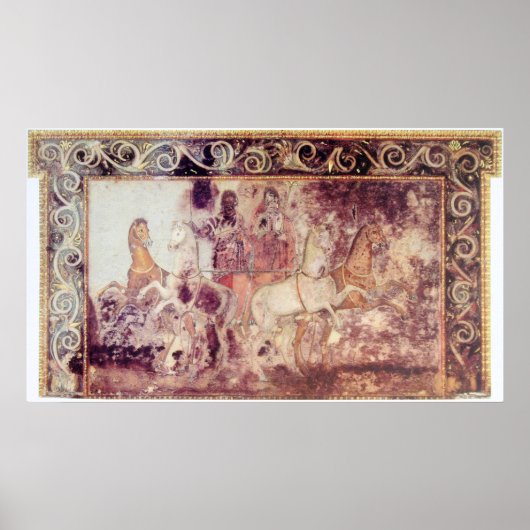 Horses Rider - Hades Persephone - Hellenistic Poster (Voorkant)