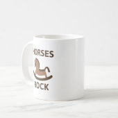 Horses Rock Koffiemok (Voorkant links)