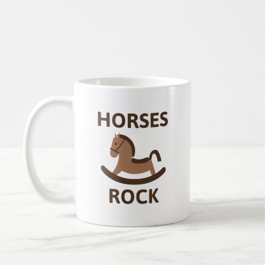 Horses Rock Koffiemok (Links)
