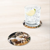 HORSES RONDE KARTONNEN ONDERZETTER (Insitu)