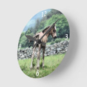 HORSES RONDE KLOK (Hoek)