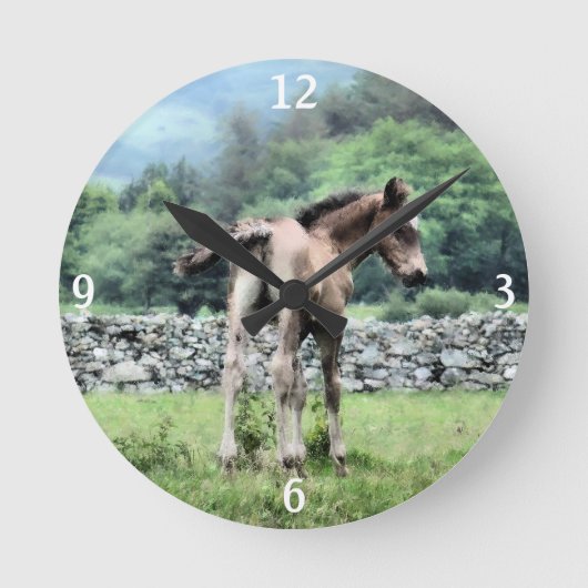 HORSES RONDE KLOK (Voorkant)