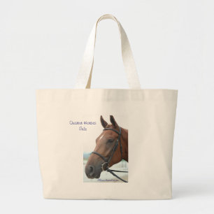 Horses Rule Bag Grote Tote Bag