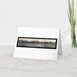 Horses Santa Anita Photo 1908 Feestdagen Kaart