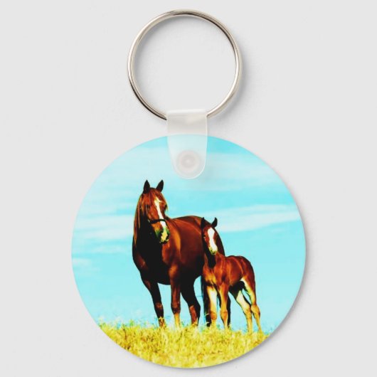 Horses Sleutelhanger (Voorkant)
